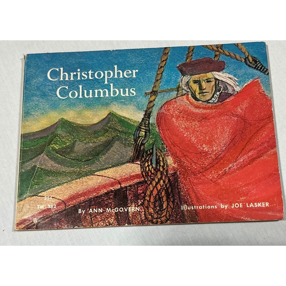 Vintage 1965 Christopher Columbus Ann McGovern Scholastic Book
